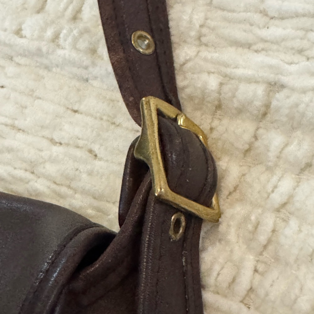 Vintage Coach Legacy Flap Crossbody Shoulderbag Mahogany 9965 - Picture 10 of 14